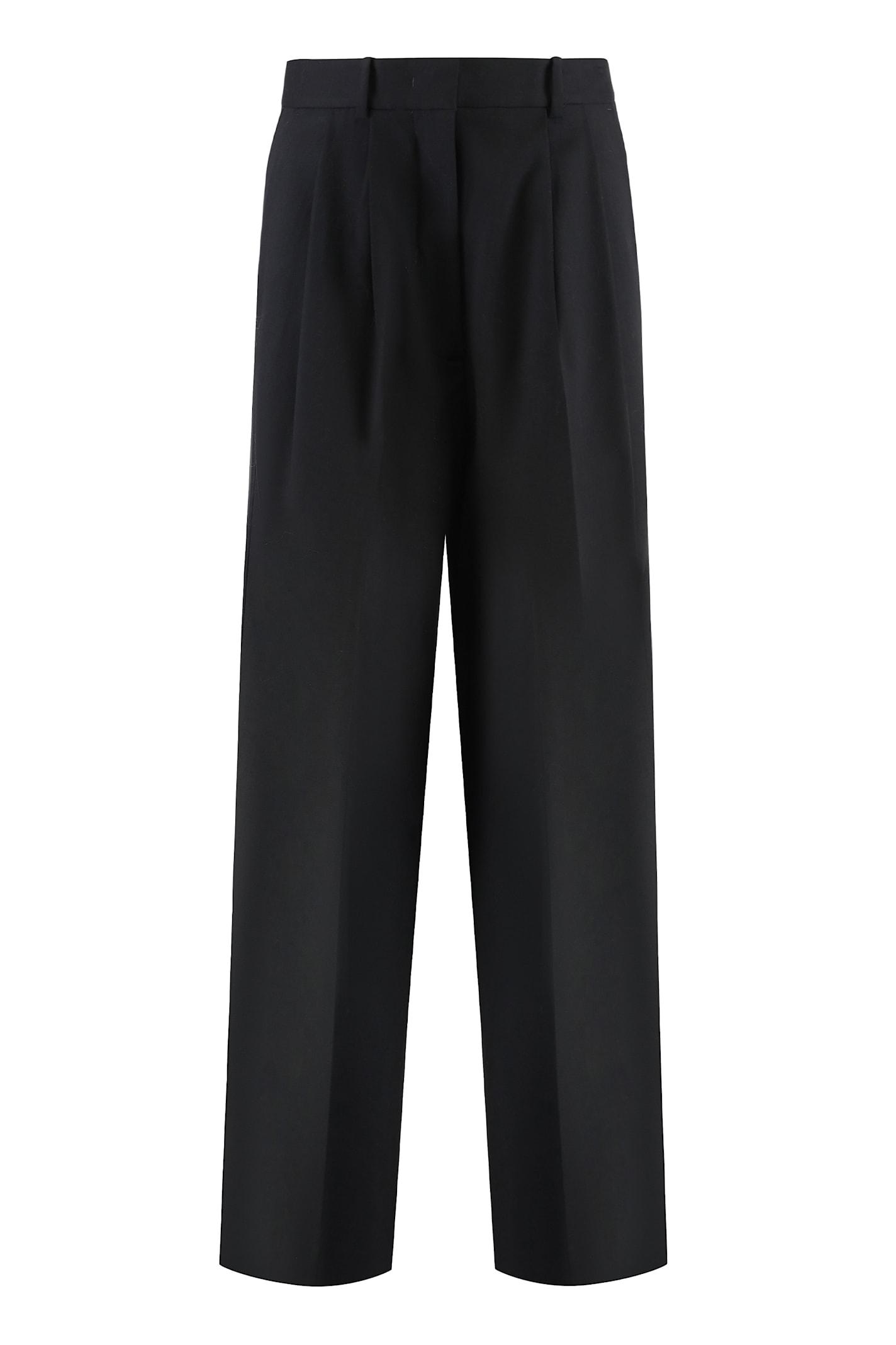 parosh liliuxy virgin wool trousers