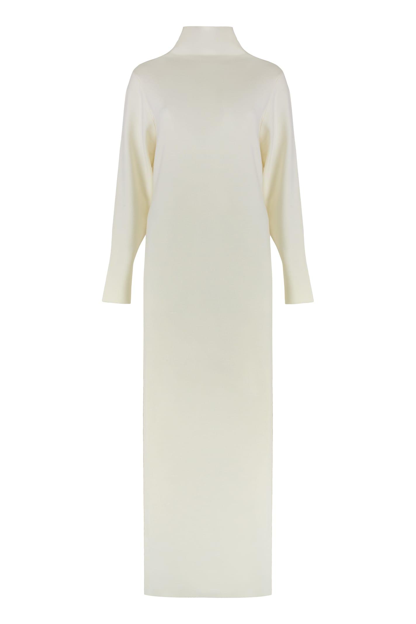 parosh long dress in knit