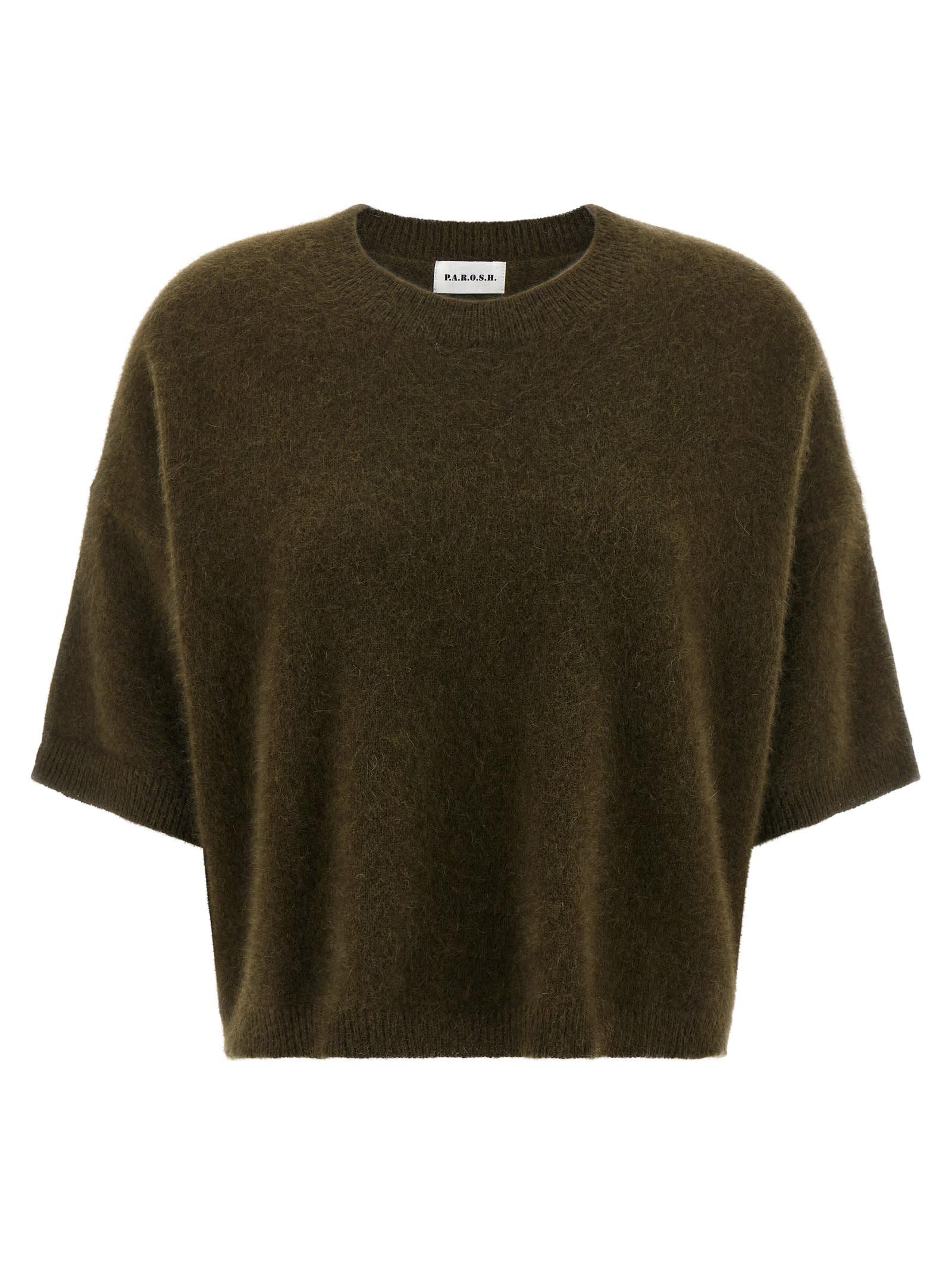 parosh raccoon wool sweater