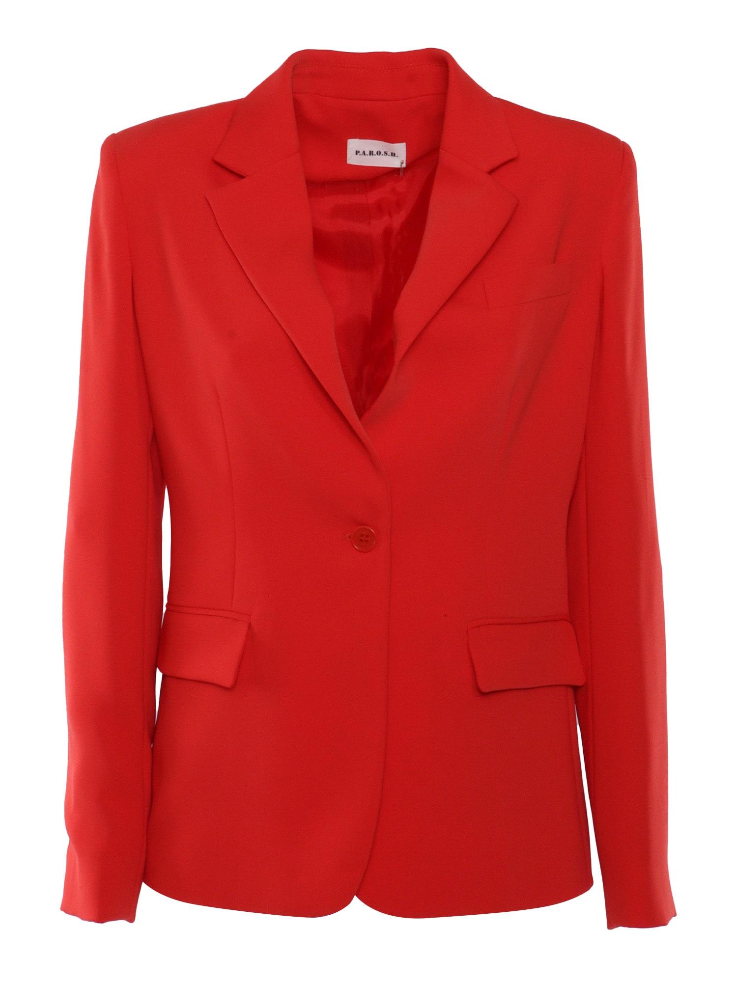 parosh red blazer