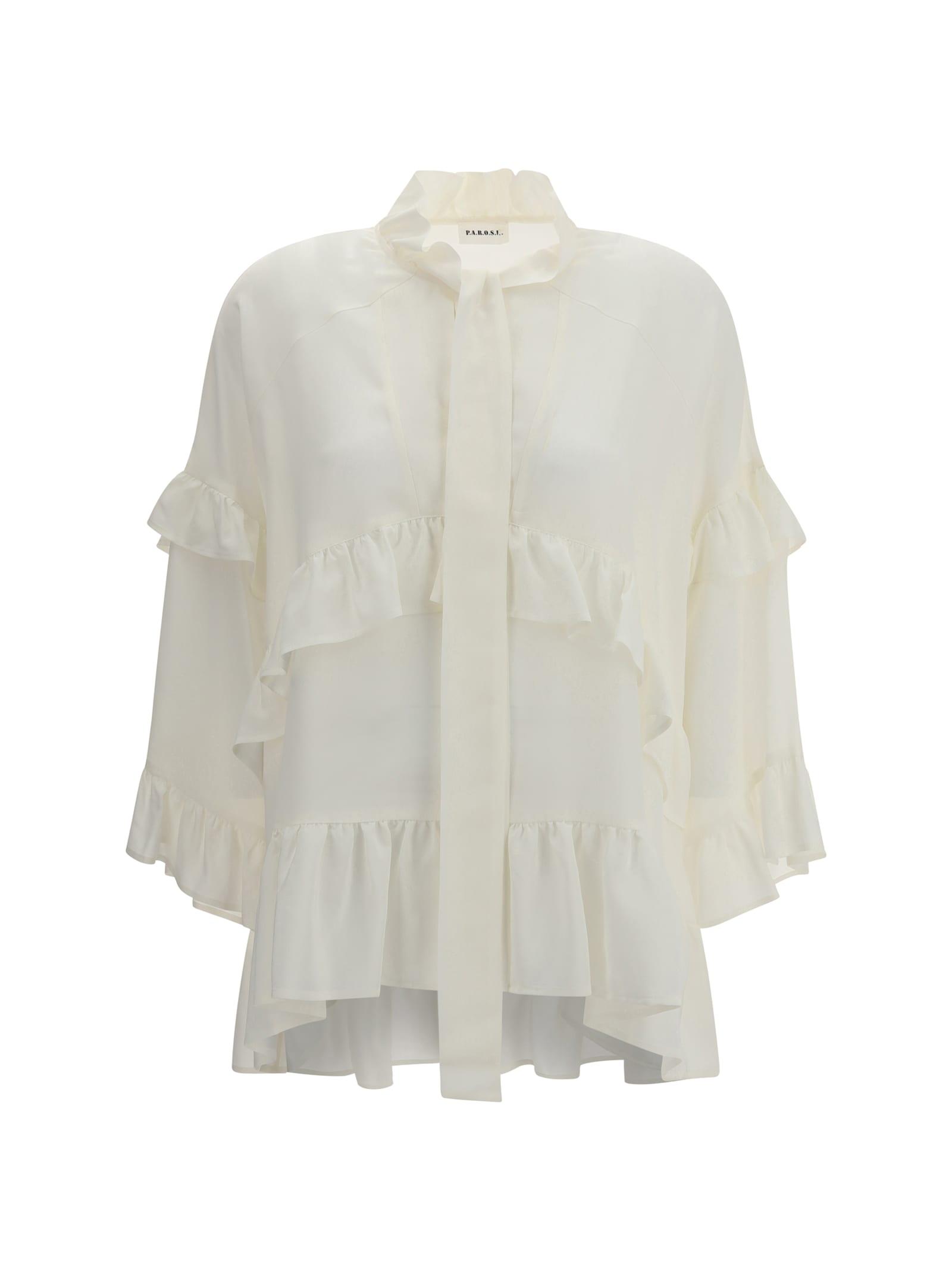 parosh ruffle blouse