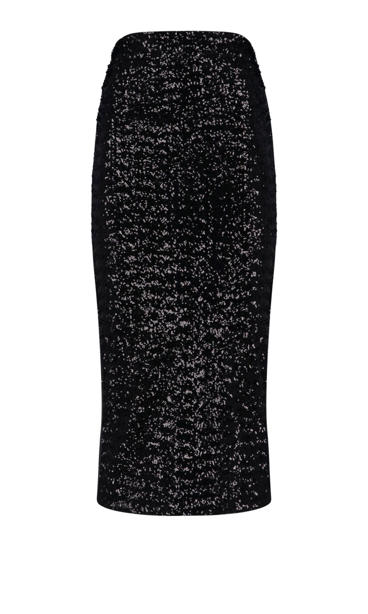 parosh sequins pencil skirt