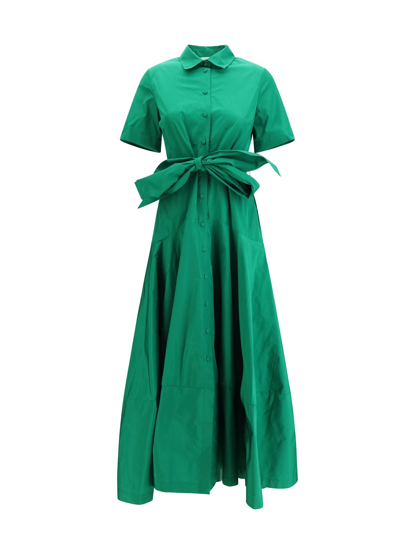 parosh short-sleeve shirt dress