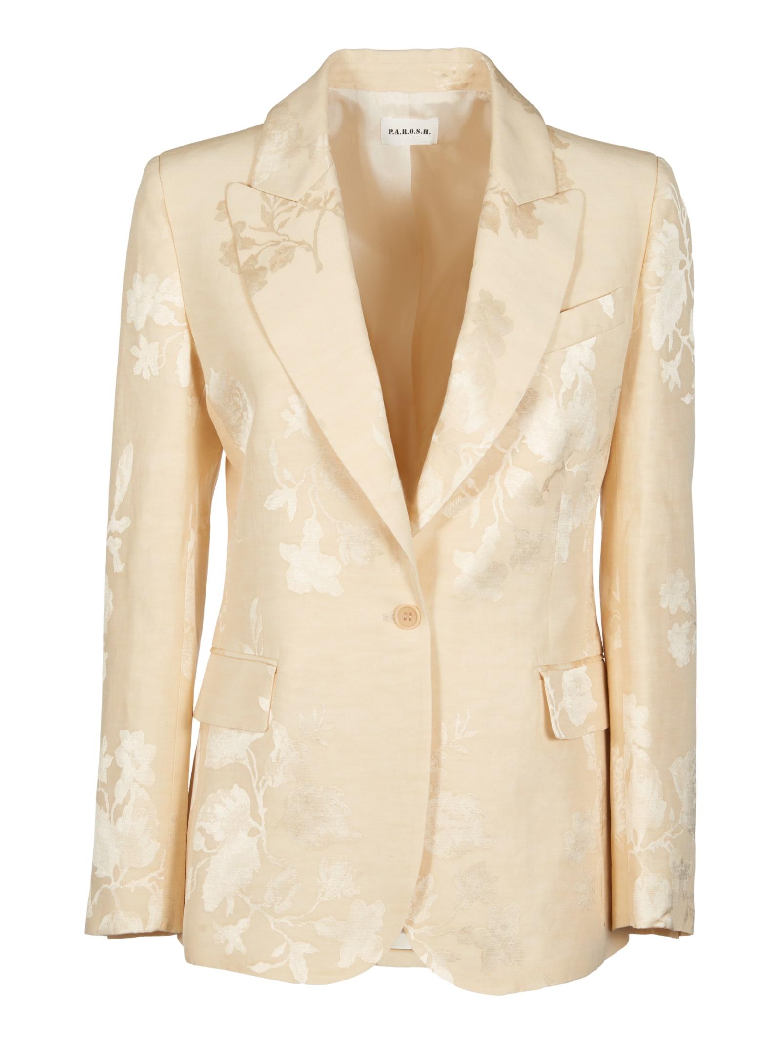 parosh single-buttoned blazer