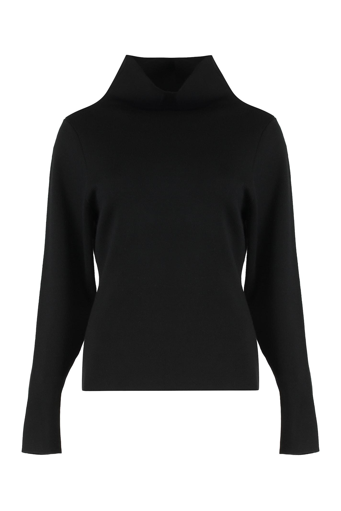 parosh sweater with turtleneck in wool and cashmere