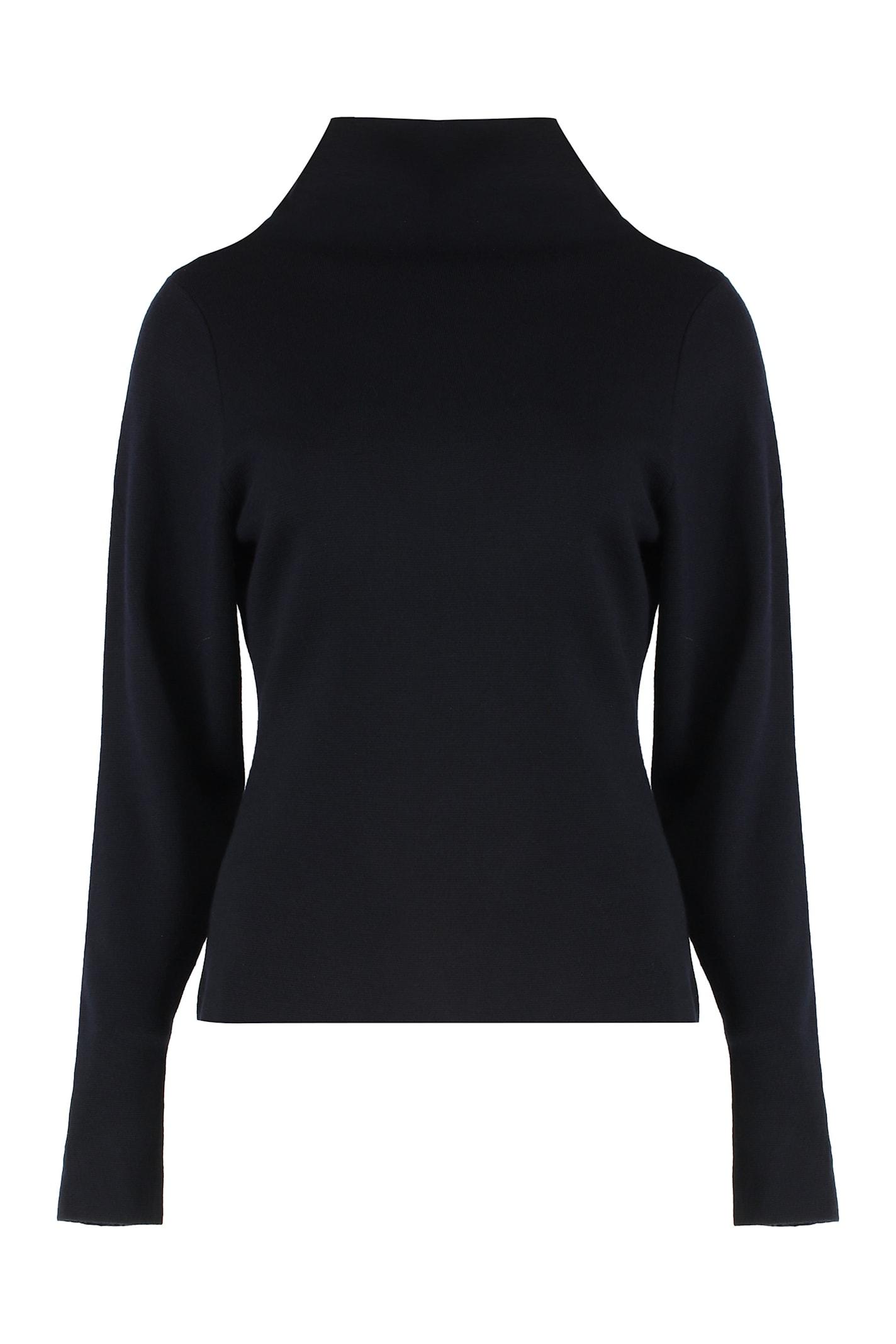 parosh sweater with turtleneck in wool and cashmere