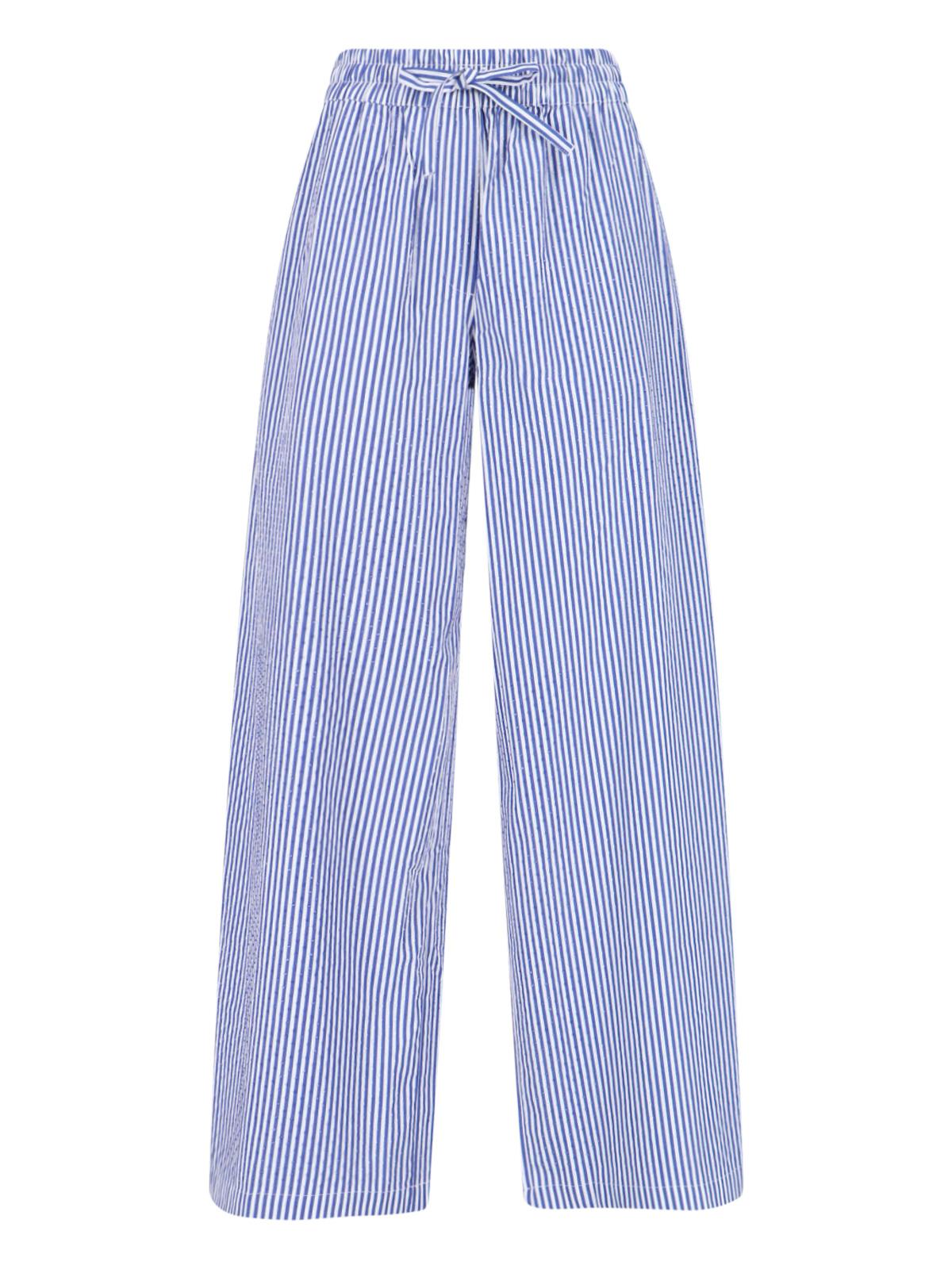 parosh trousers blue cotton - women