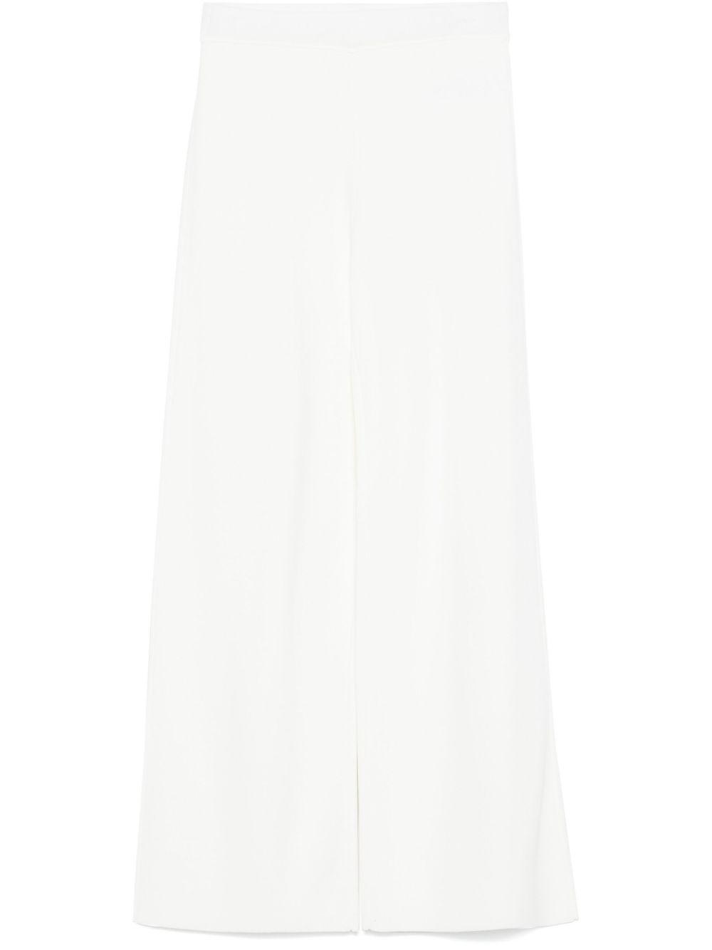 parosh trousers cream viscose - women