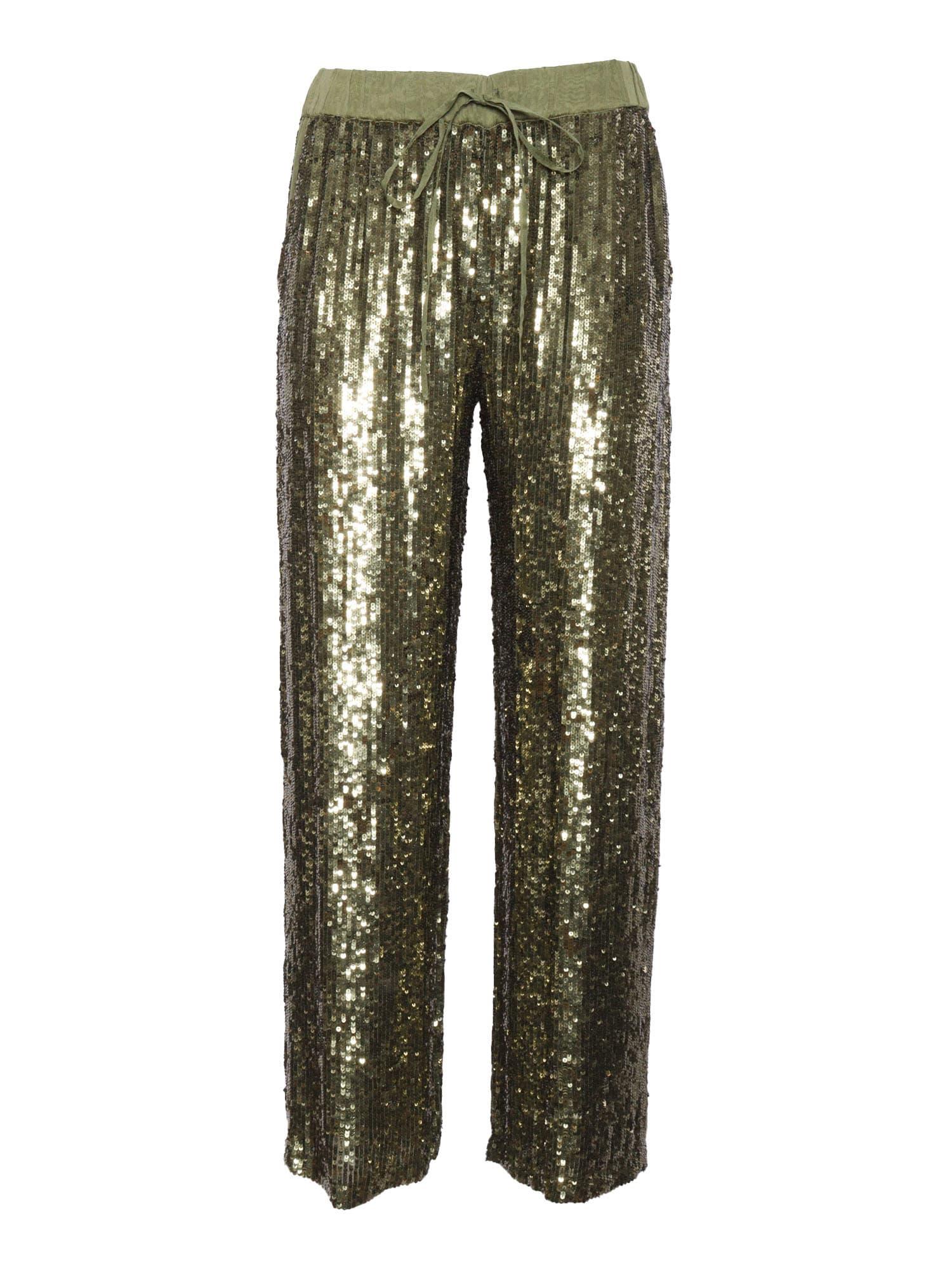 parosh trousers with sequins