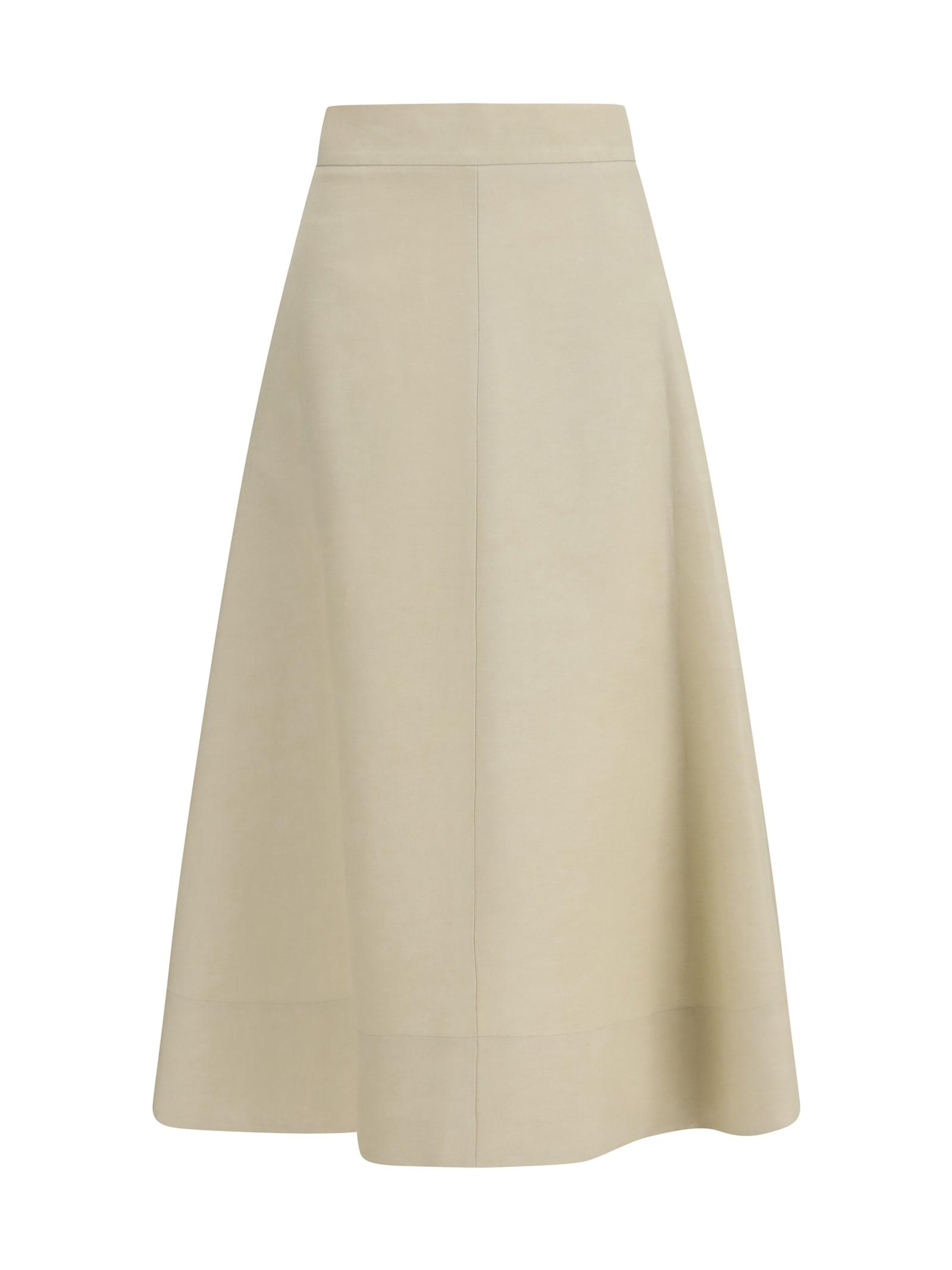 parosh wide midi skirt