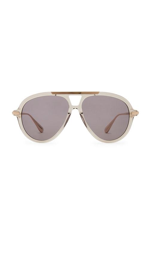 past midnight the luxe sunglasses in neutral.