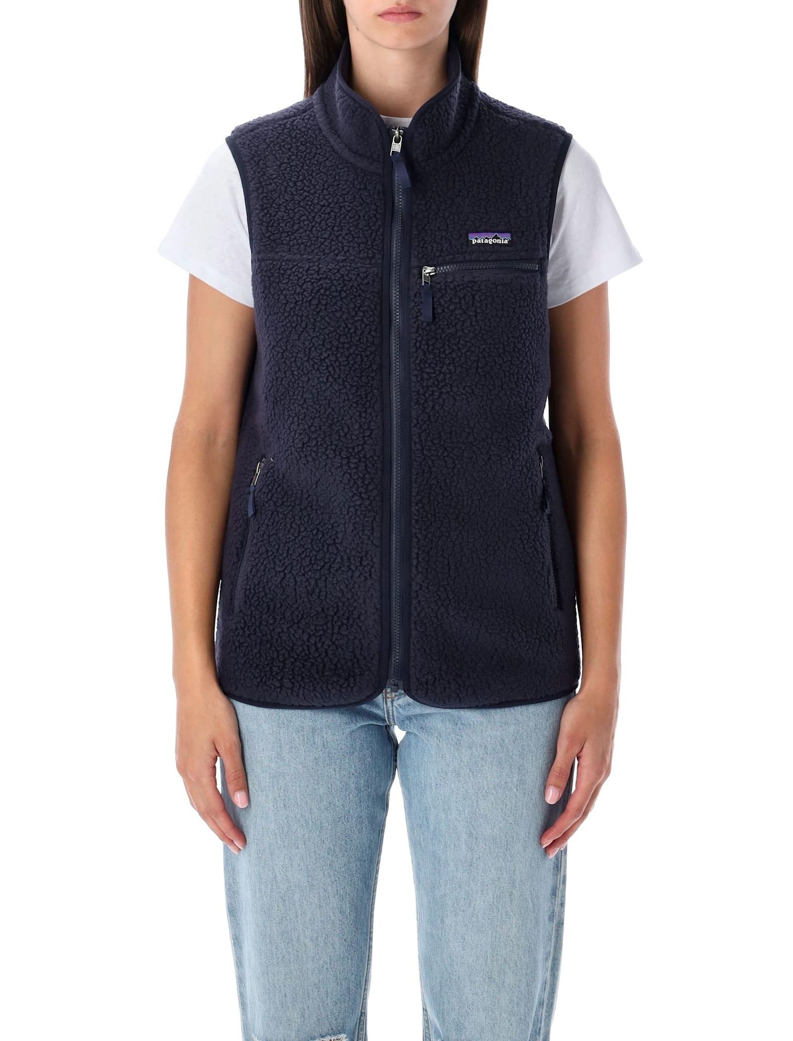 patagonia retro pile 100% recycled fleece vest