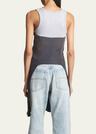 patched t-shirt top