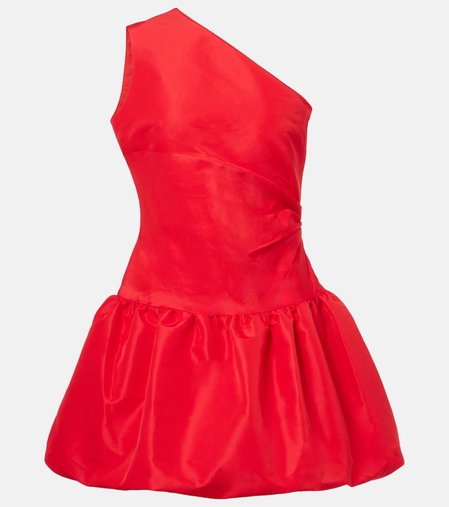patou asymmetric balloon minidress