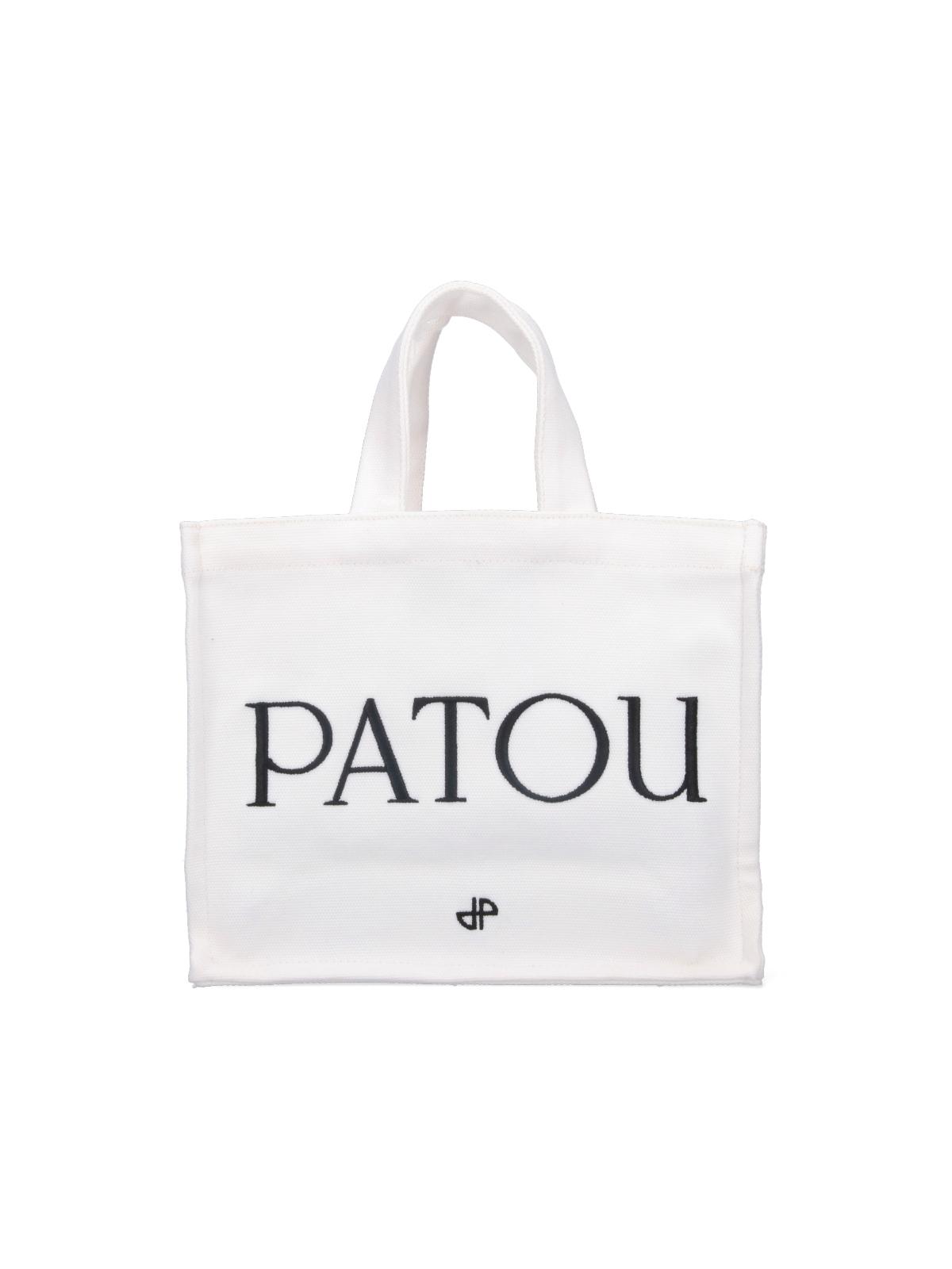 patou bags white cotton - women