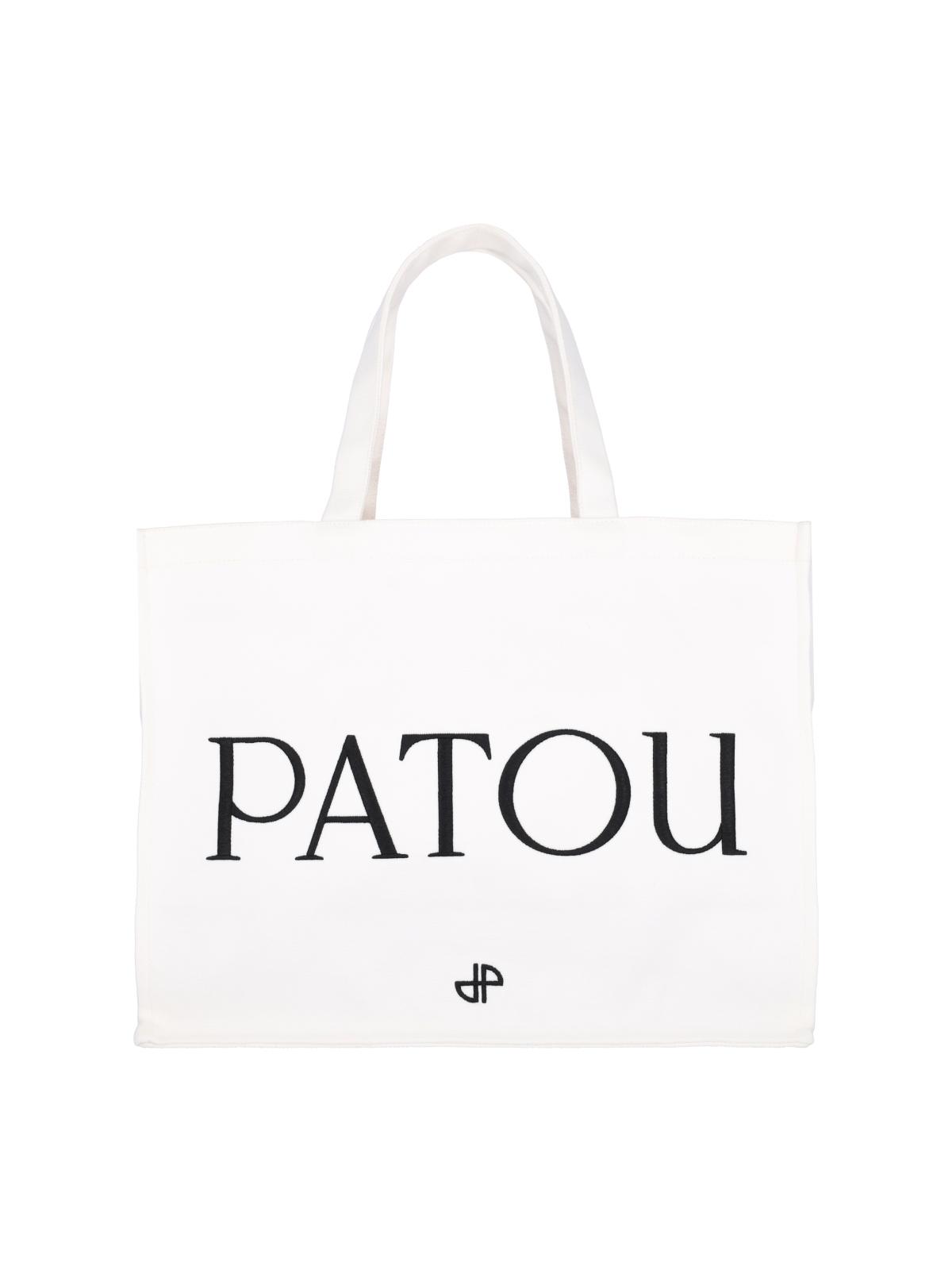 patou bags white main: cotton - women