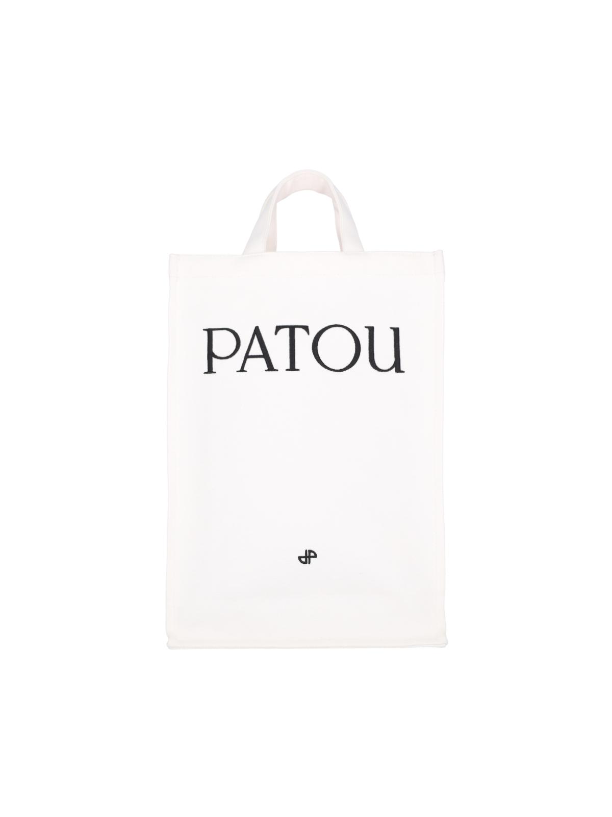 patou bags white organic cotton - women