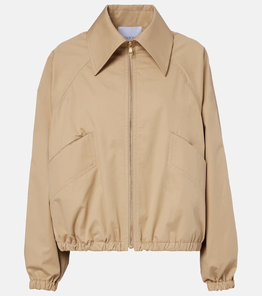 patou cotton bomber jacket