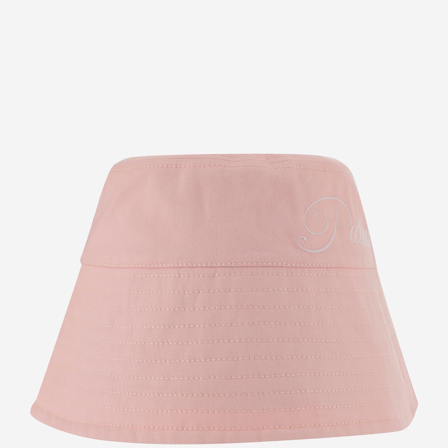 patou cotton bucket hat with logo