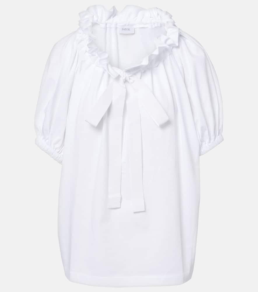 patou cotton jersey top