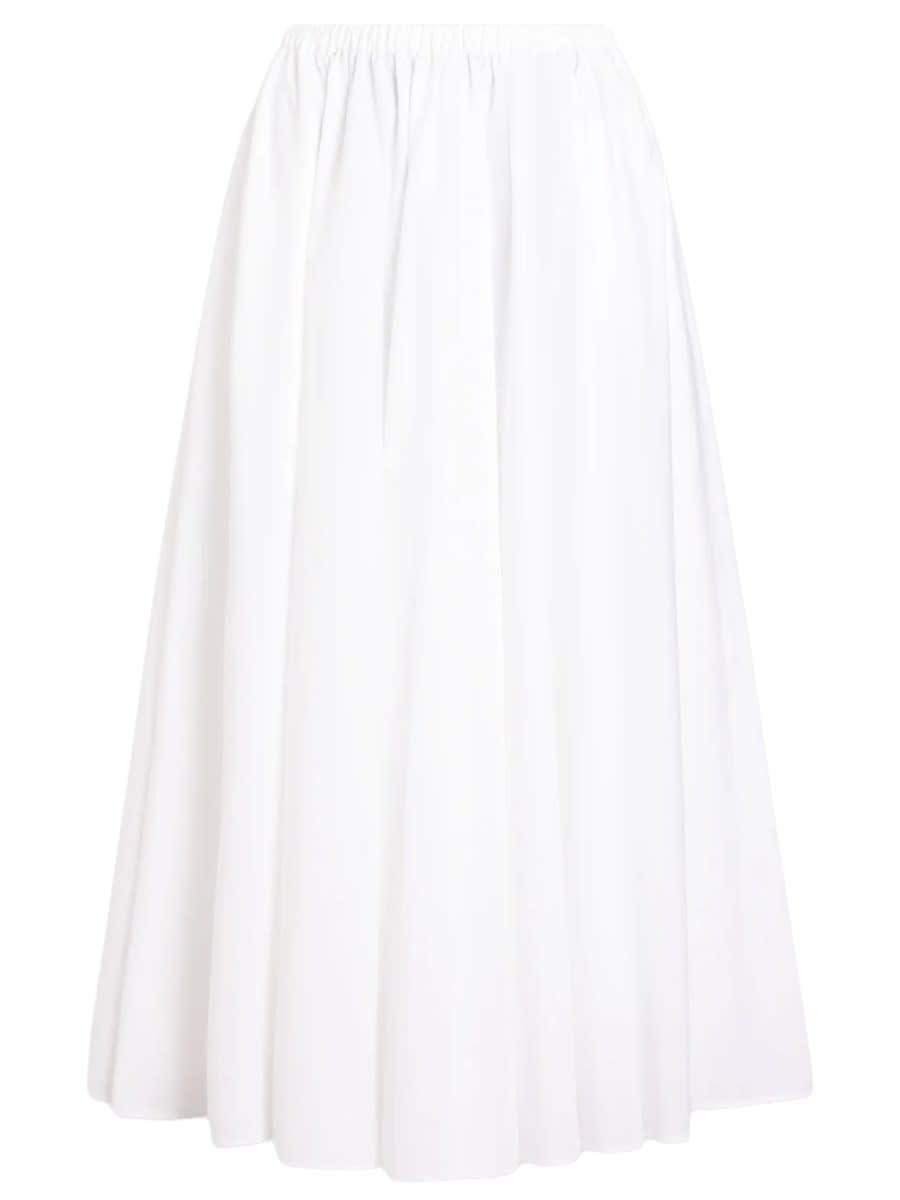 patou cotton midi skirt