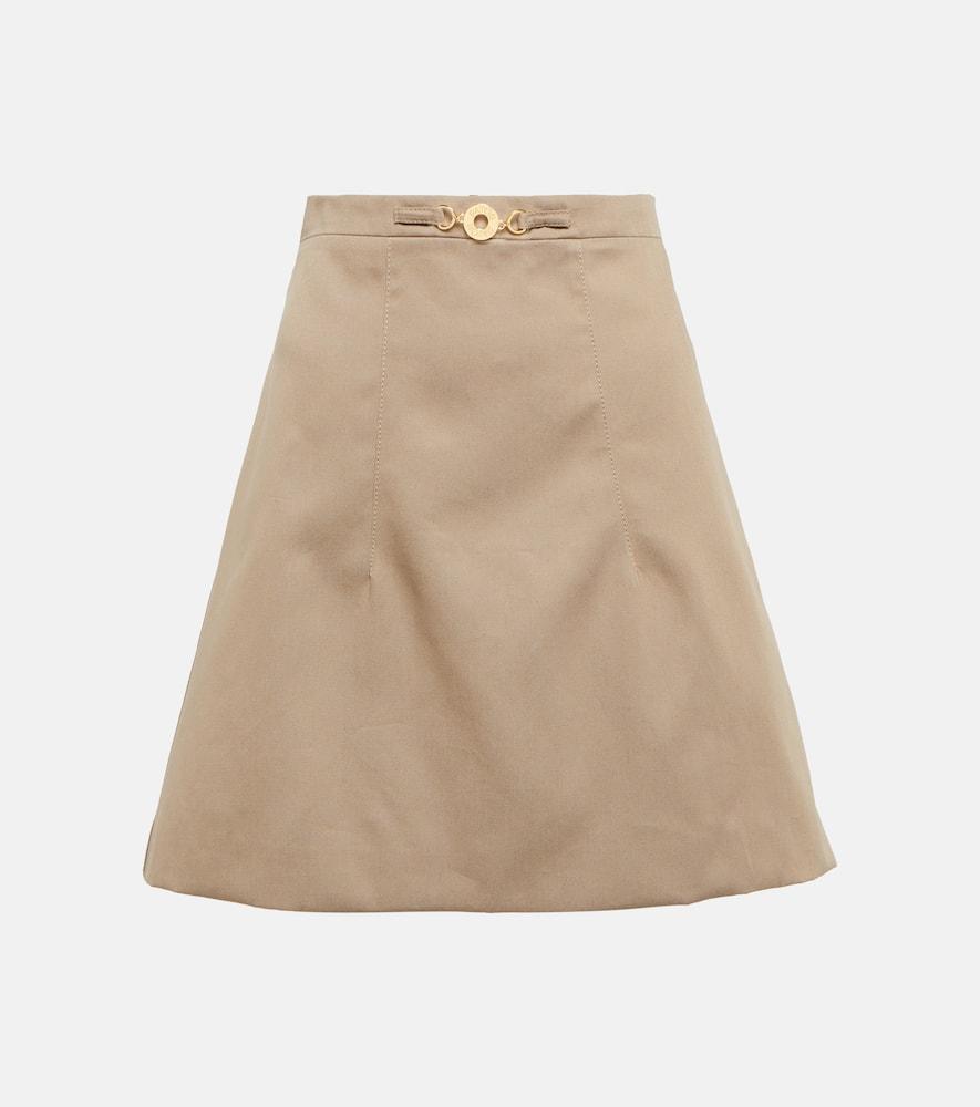patou cotton miniskirt
