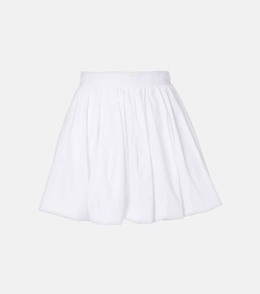 patou cotton poplin miniskirt