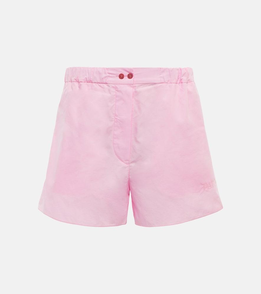 patou cotton poplin shorts
