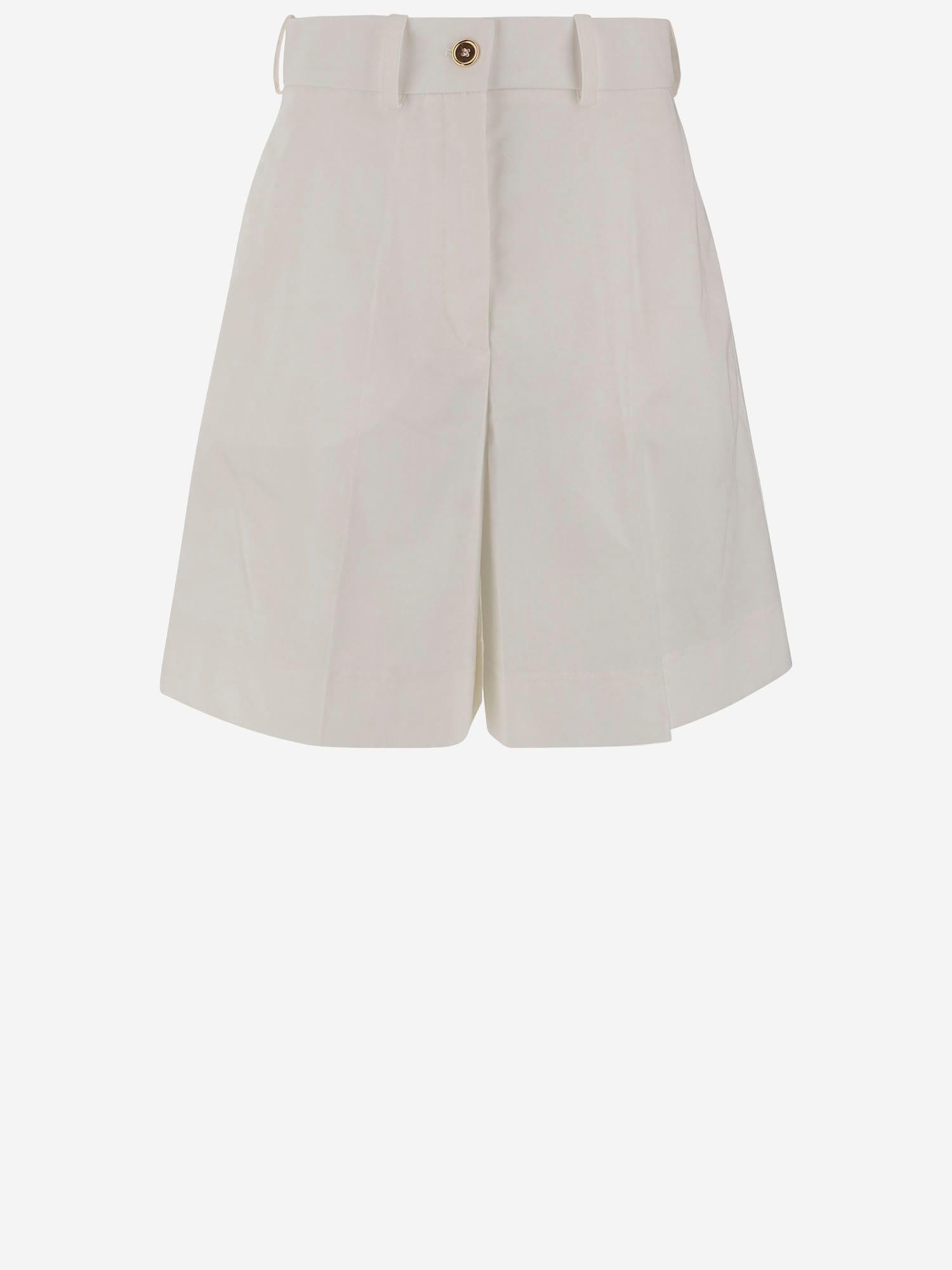 patou cotton shorts