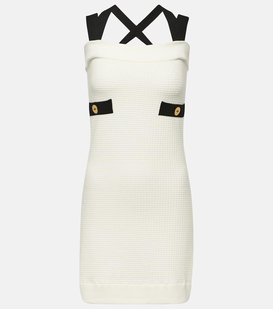 patou knit minidress