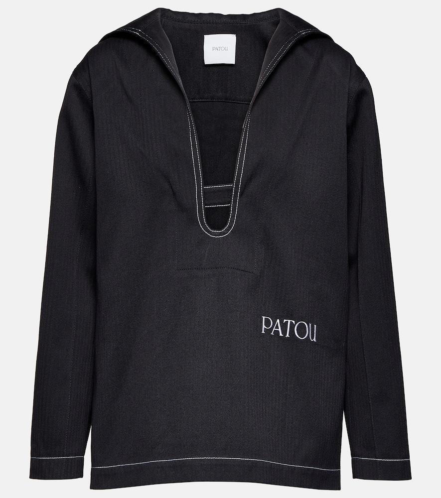 patou logo cotton top