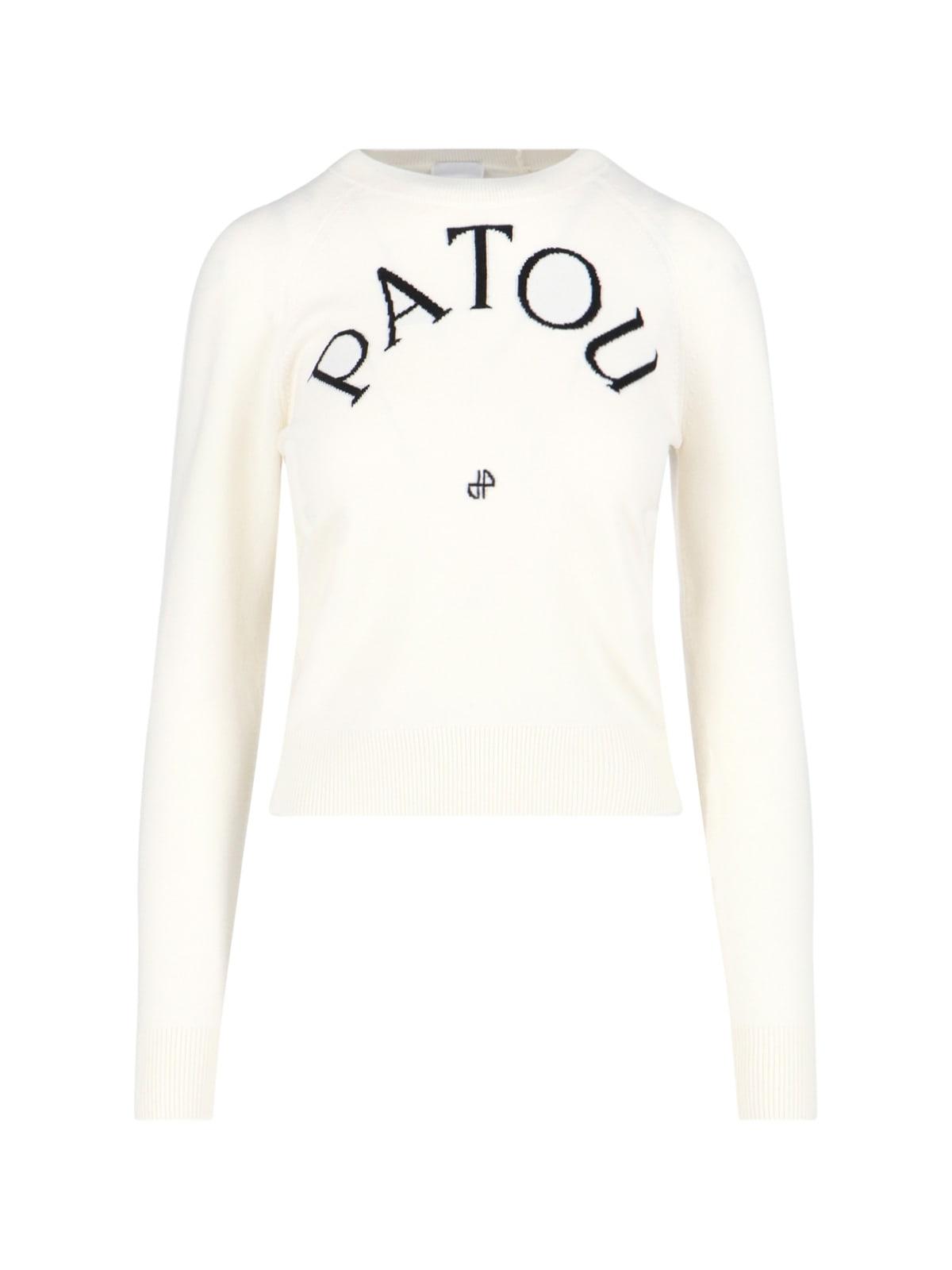 patou merino wool blend sweater