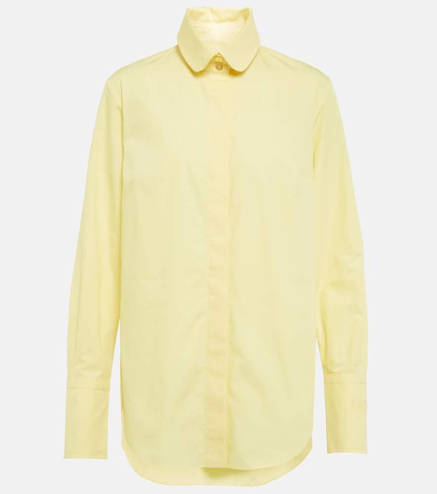 patou oversized cotton poplin shirt