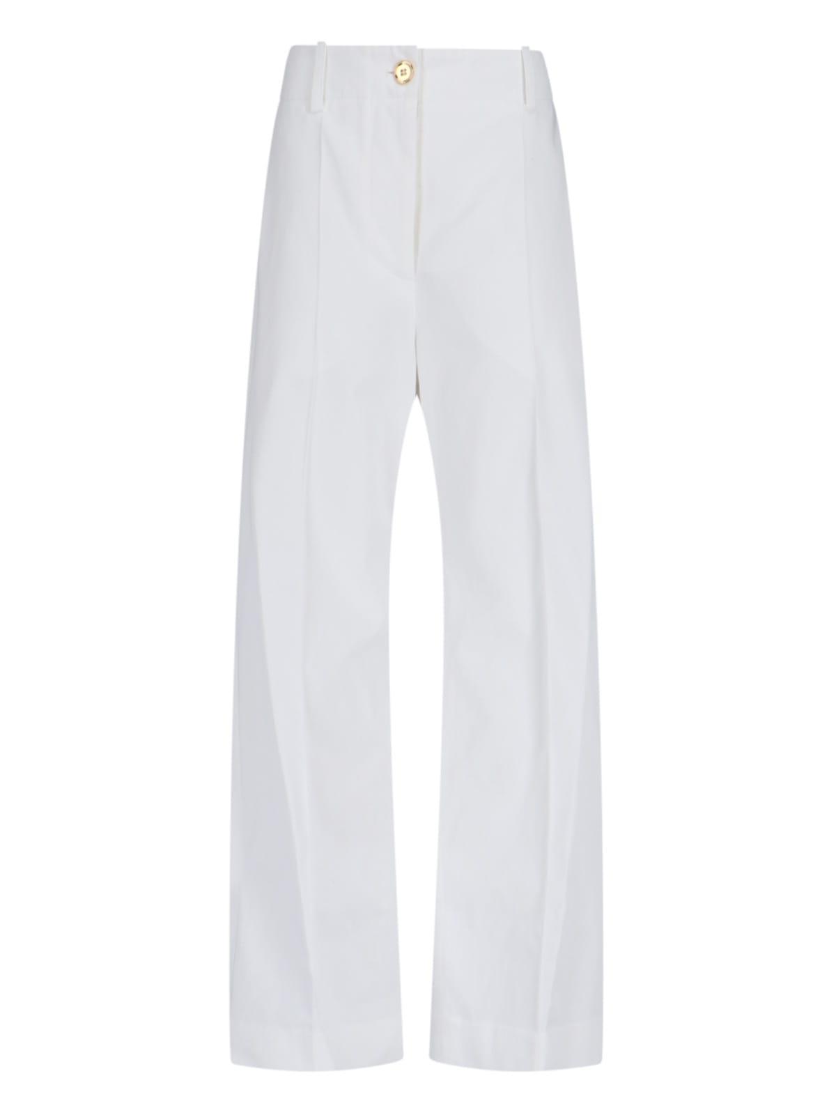patou straight trousers