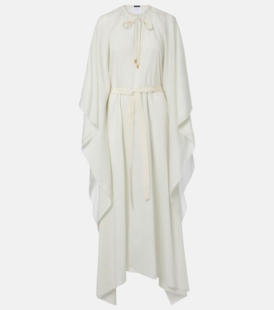 patou striped kaftan