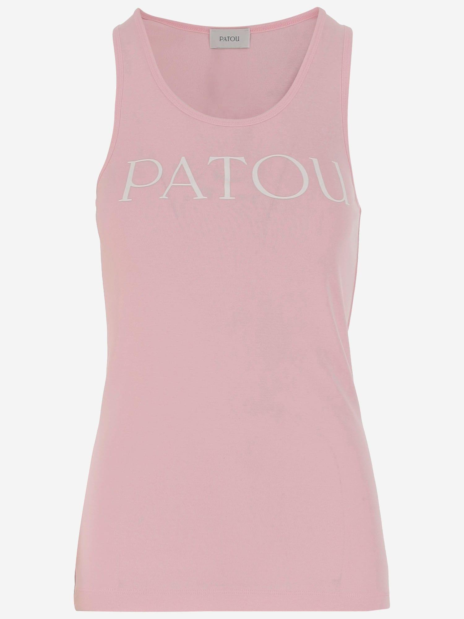 patou tank top with logo