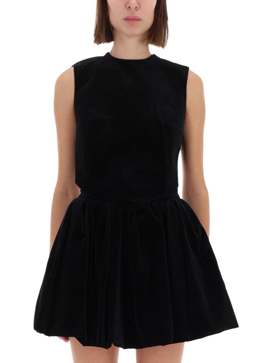 patou velvet foulard top