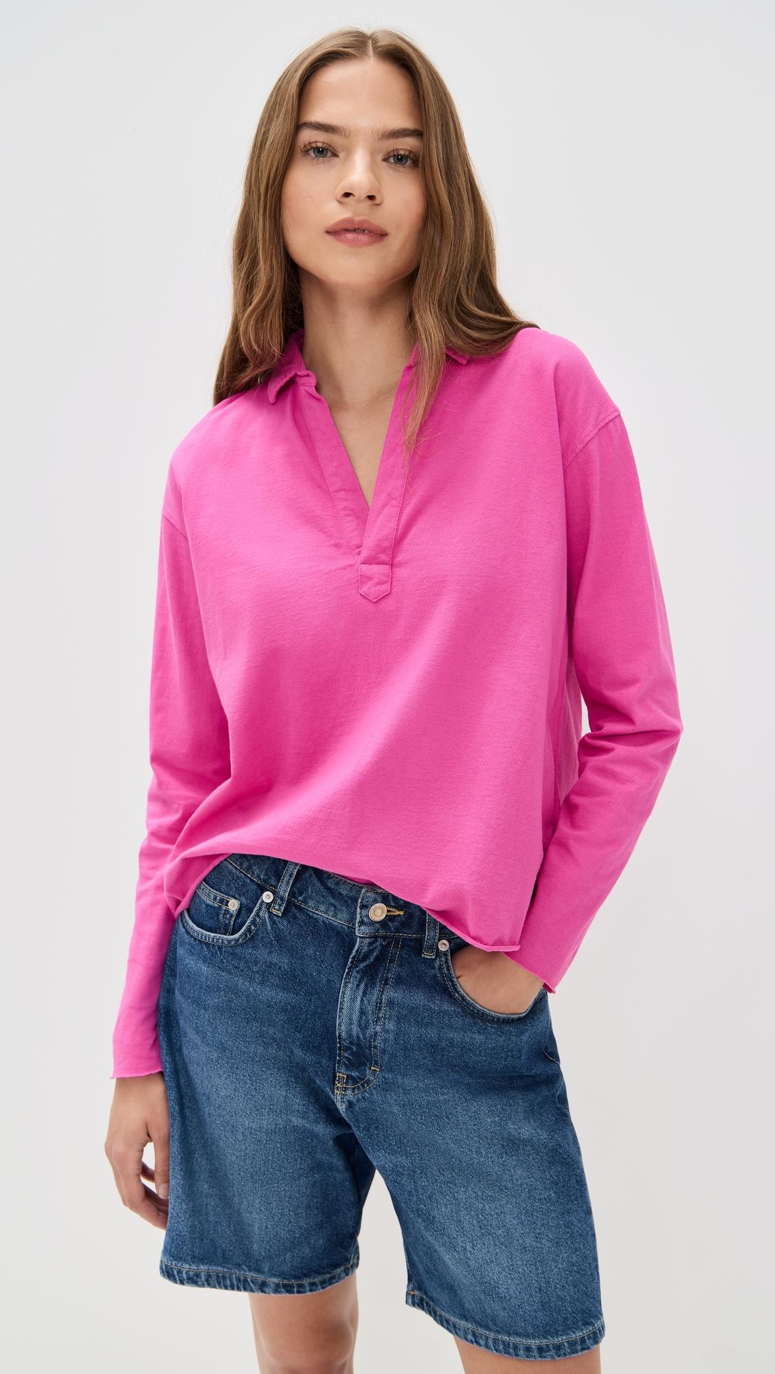 patrick popover henley shirt