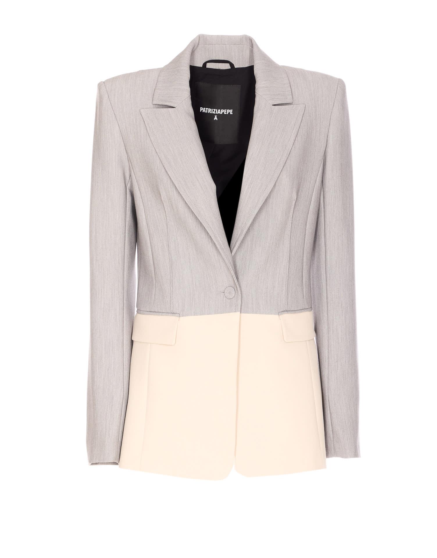 patrizia pepe color block jacket