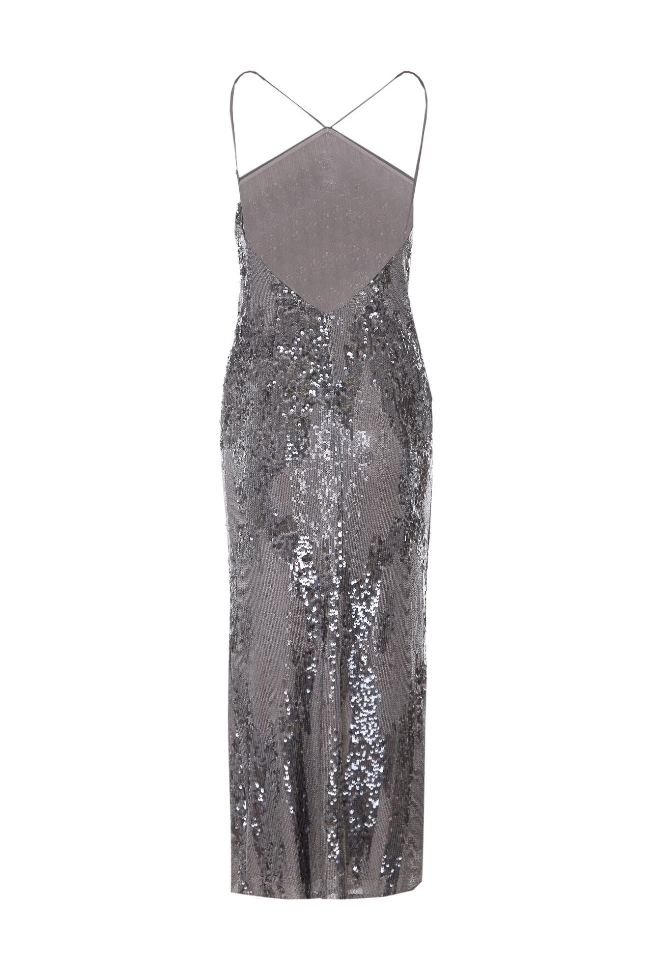 patrizia pepe dresses grey polyester - women