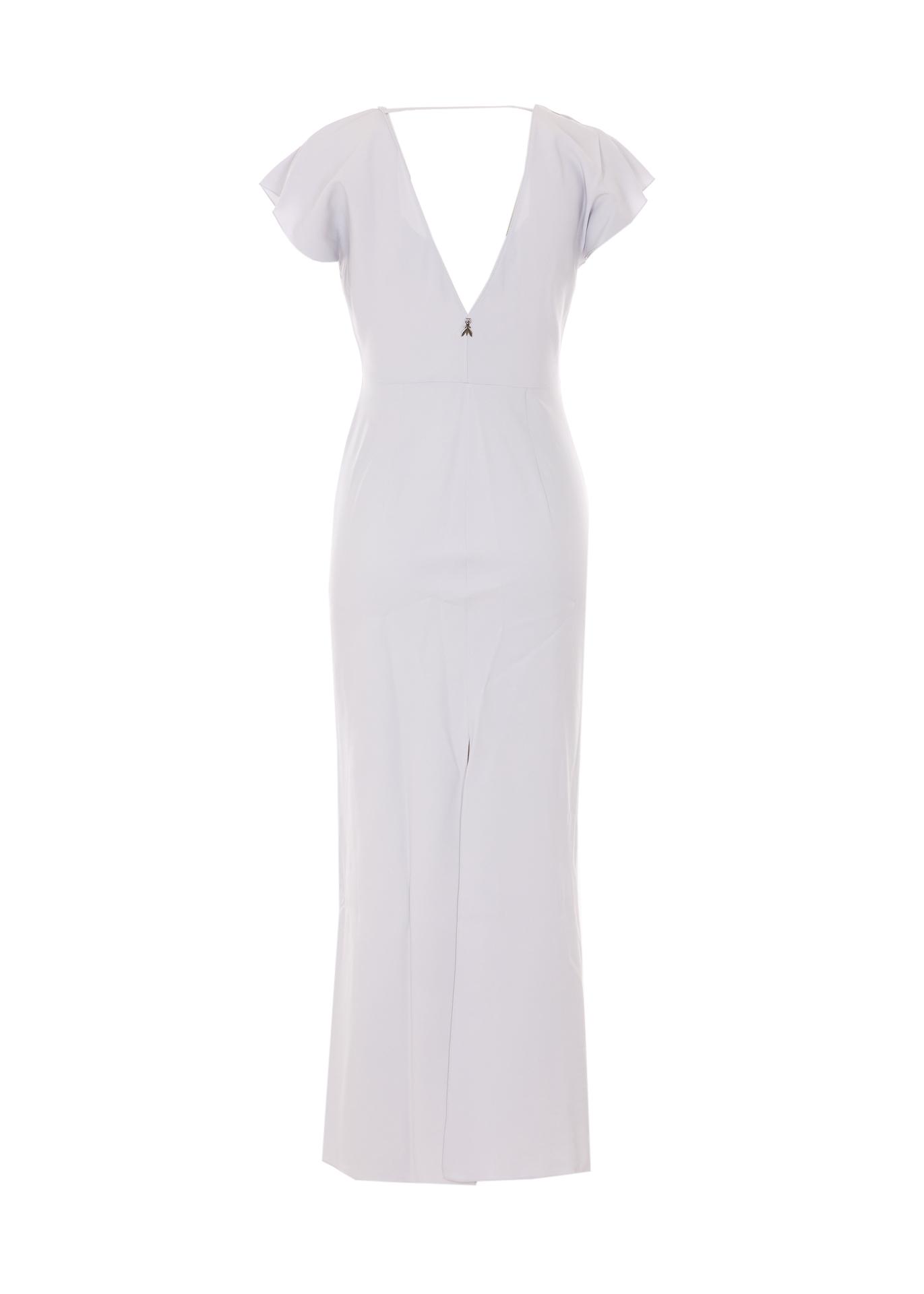 patrizia pepe dresses grey viscose - women