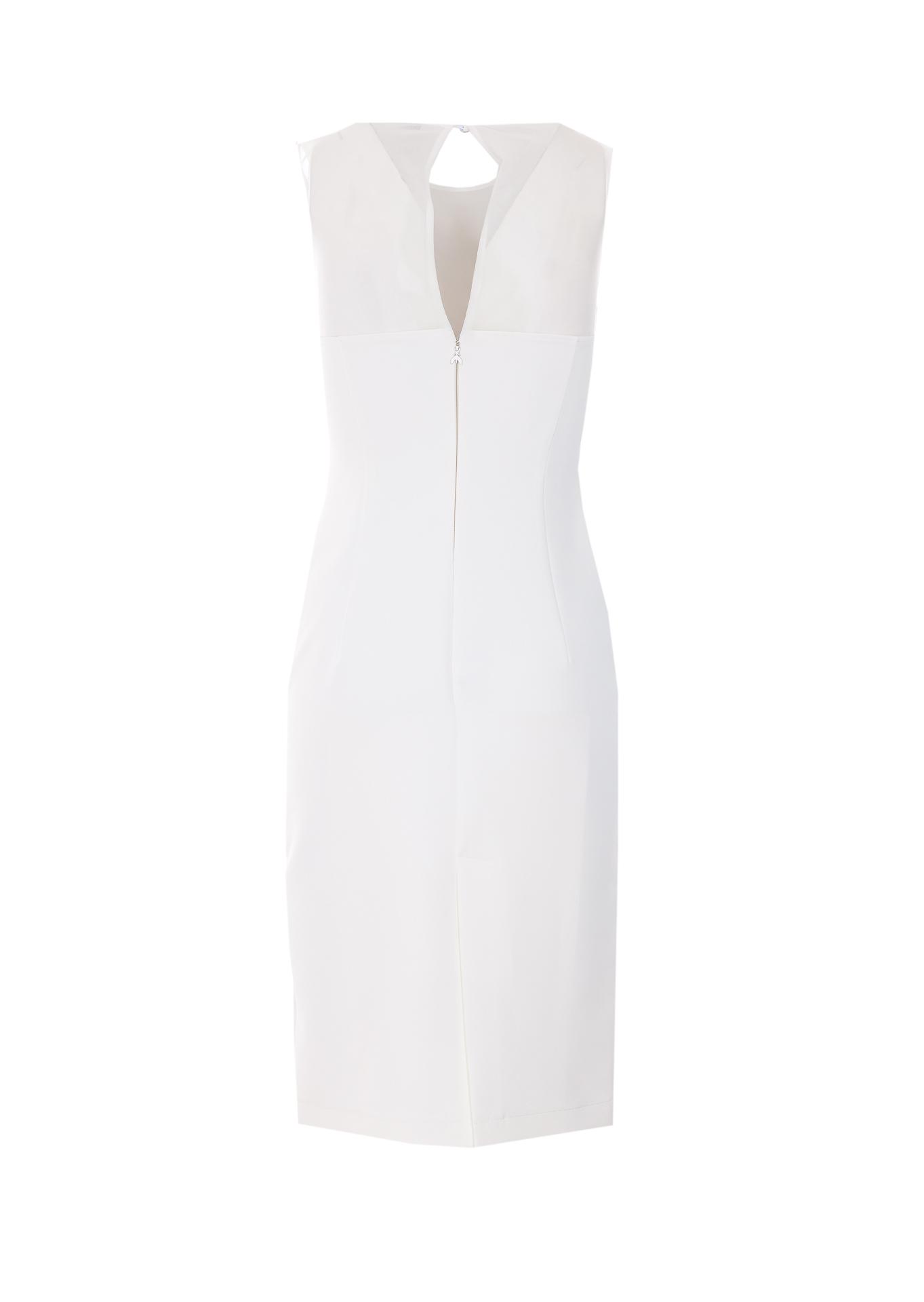 patrizia pepe dresses white polyester - women