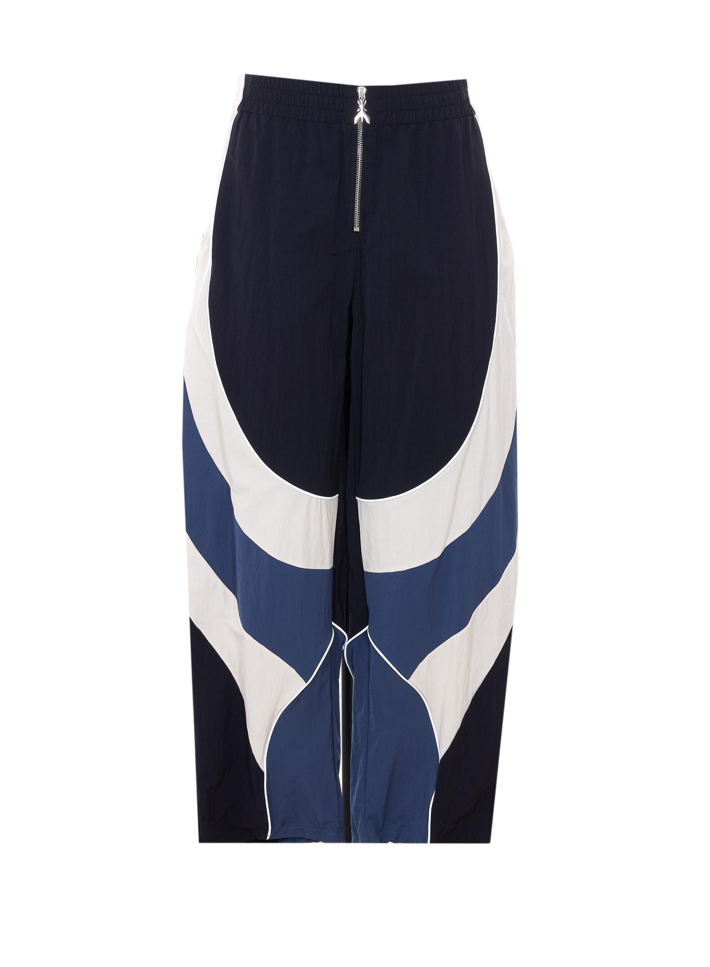patrizia pepe jogger racing color block pants