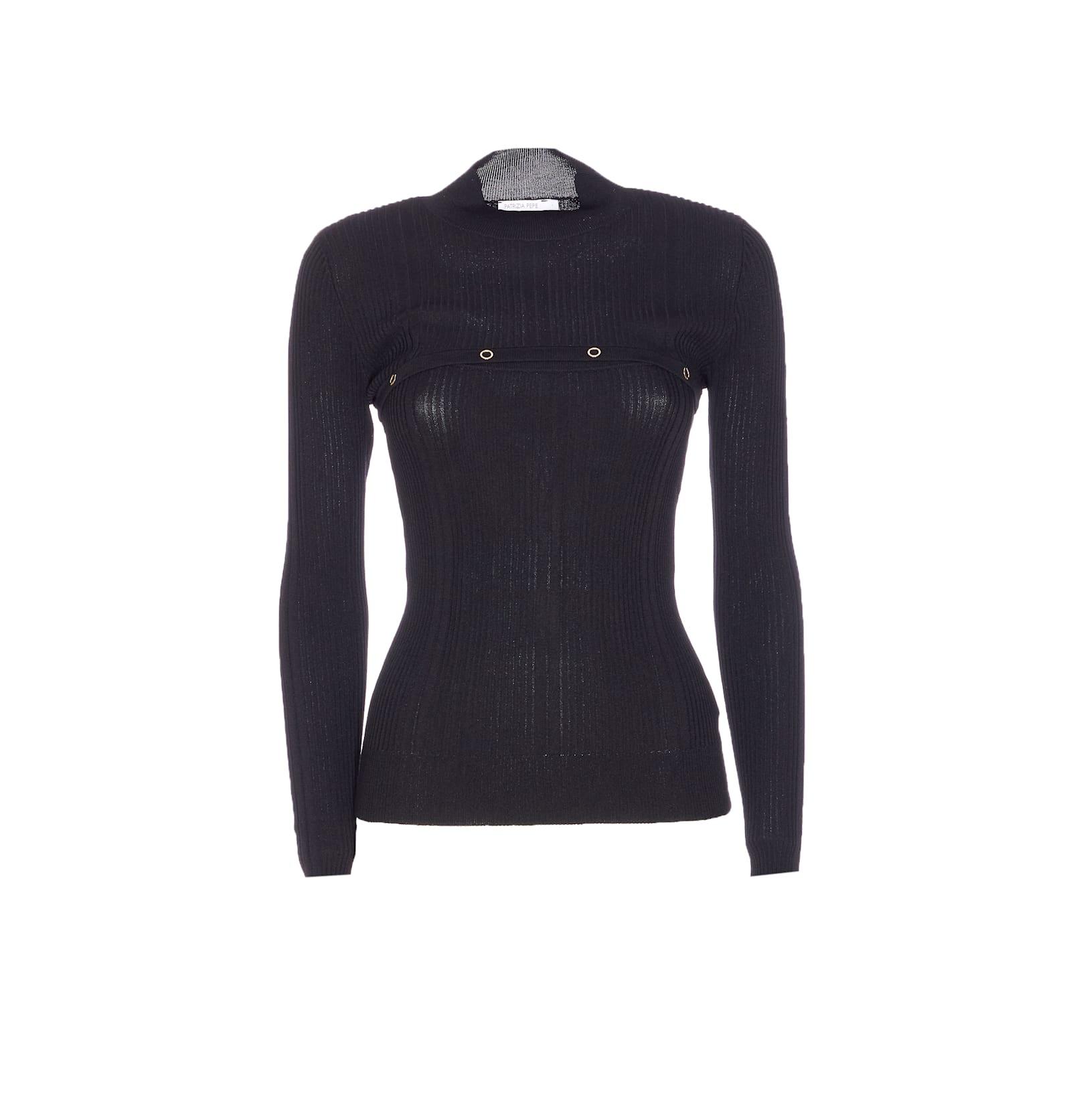 patrizia pepe long sleeves top