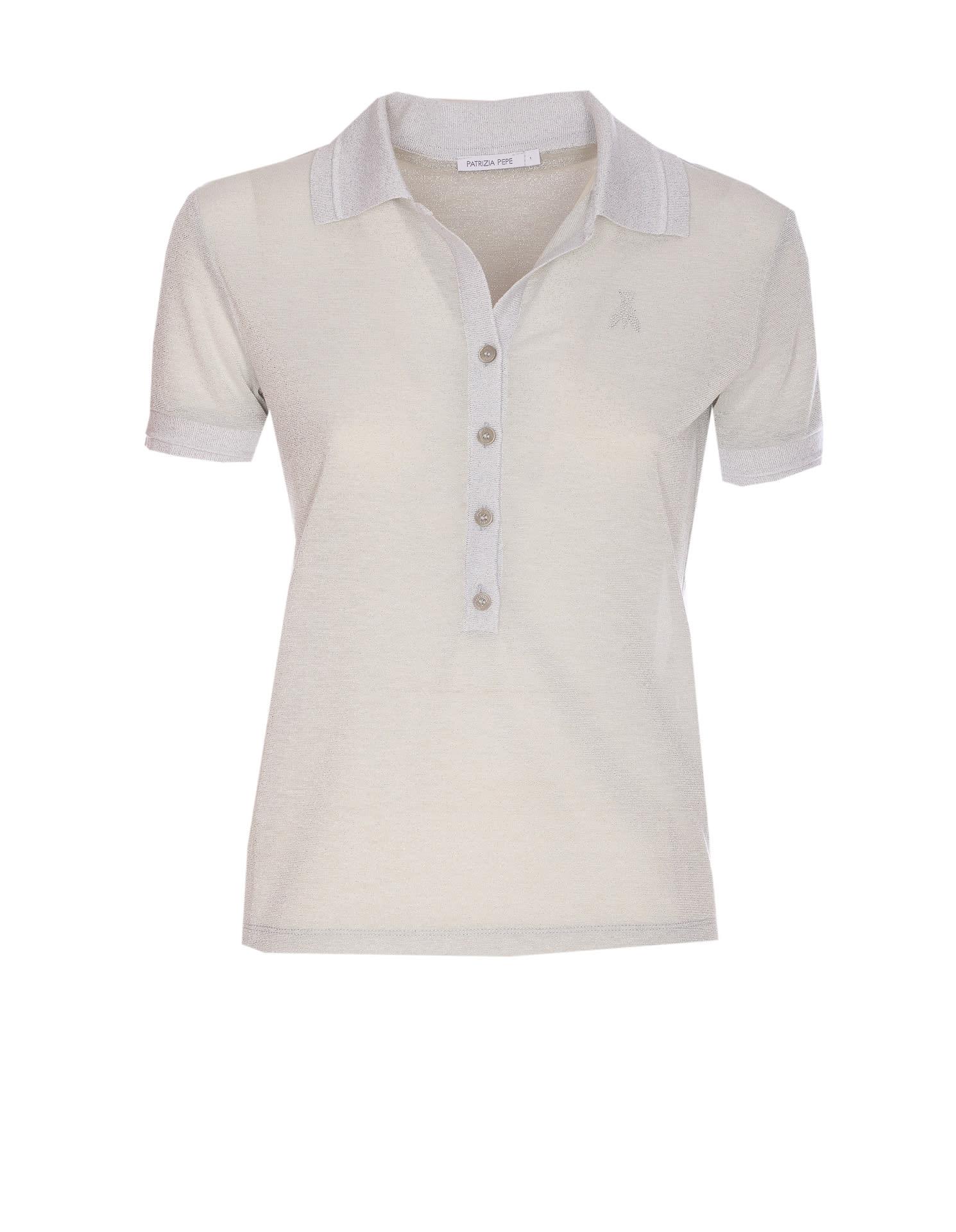 patrizia pepe lurex t-shirt