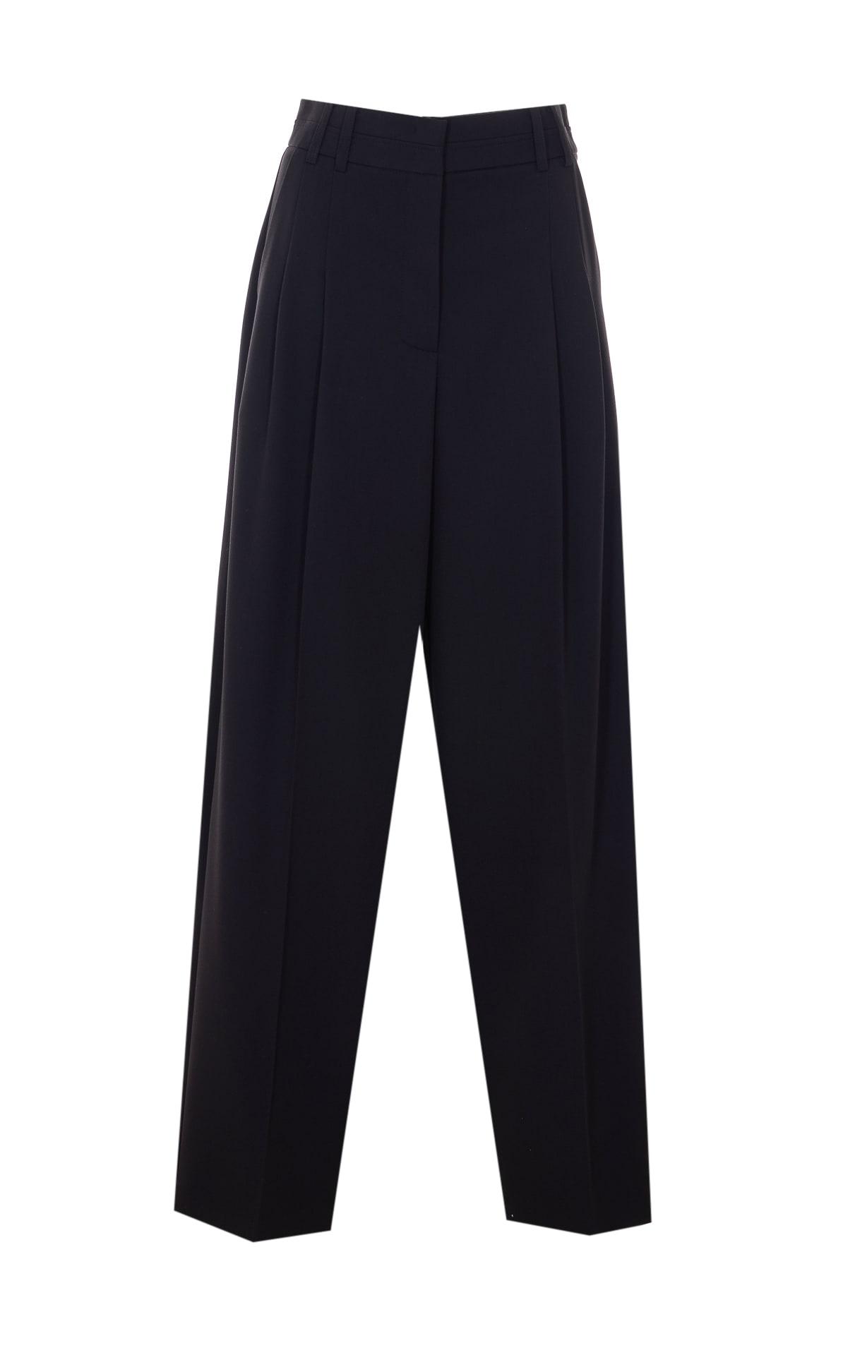 patrizia pepe palazzo pants with pinches