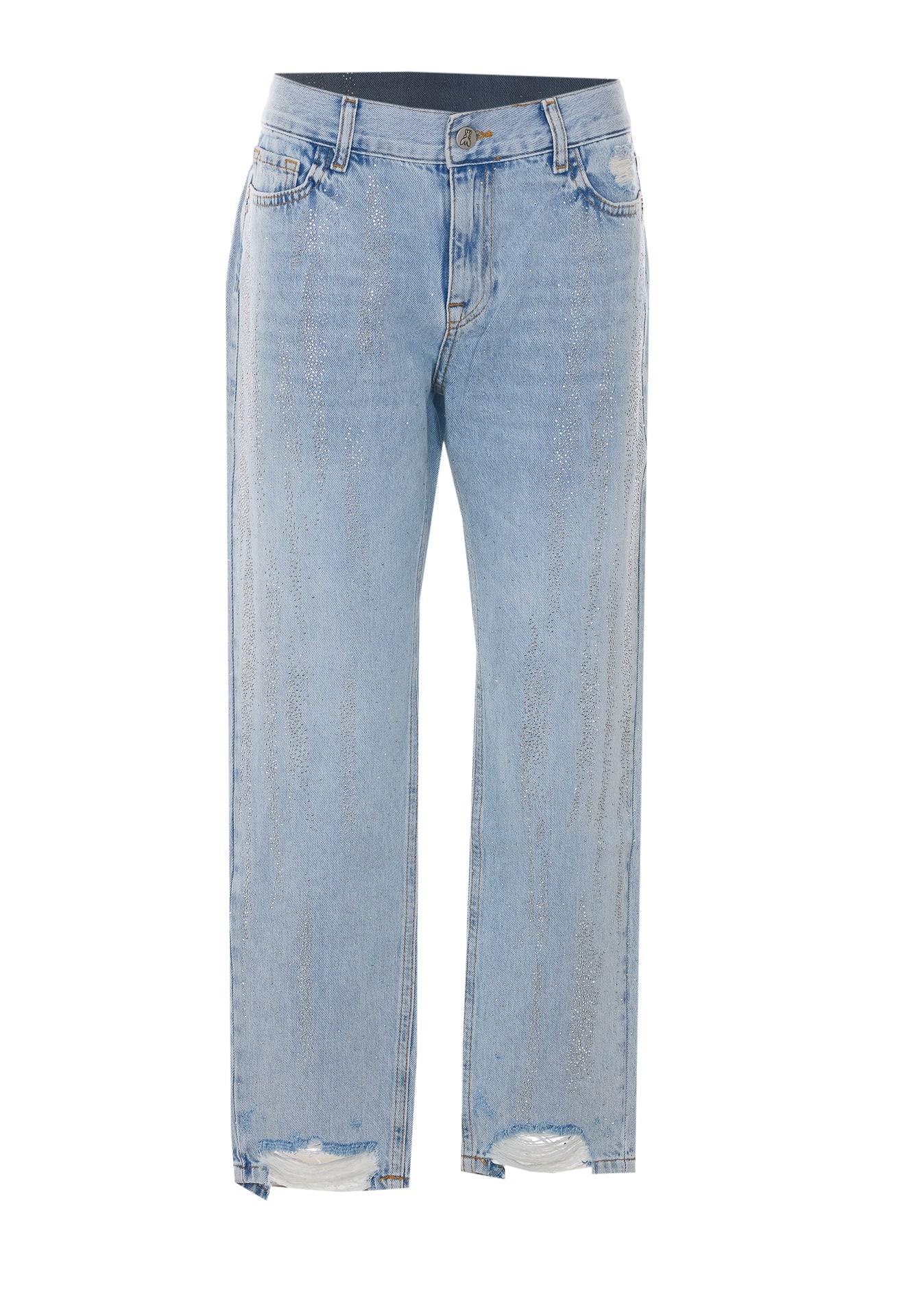 patrizia pepe strass jeans