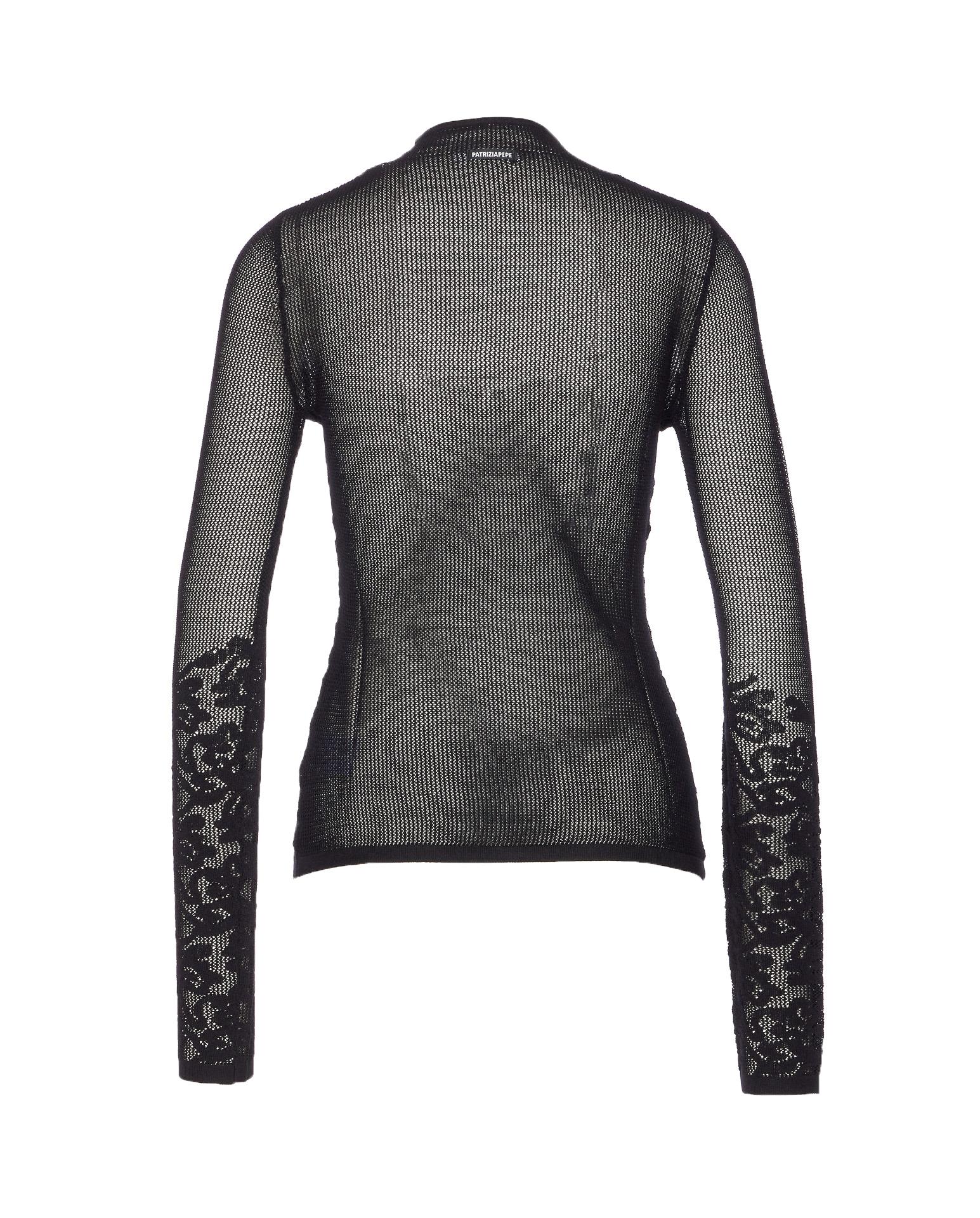 patrizia pepe sweaters black polyester - women
