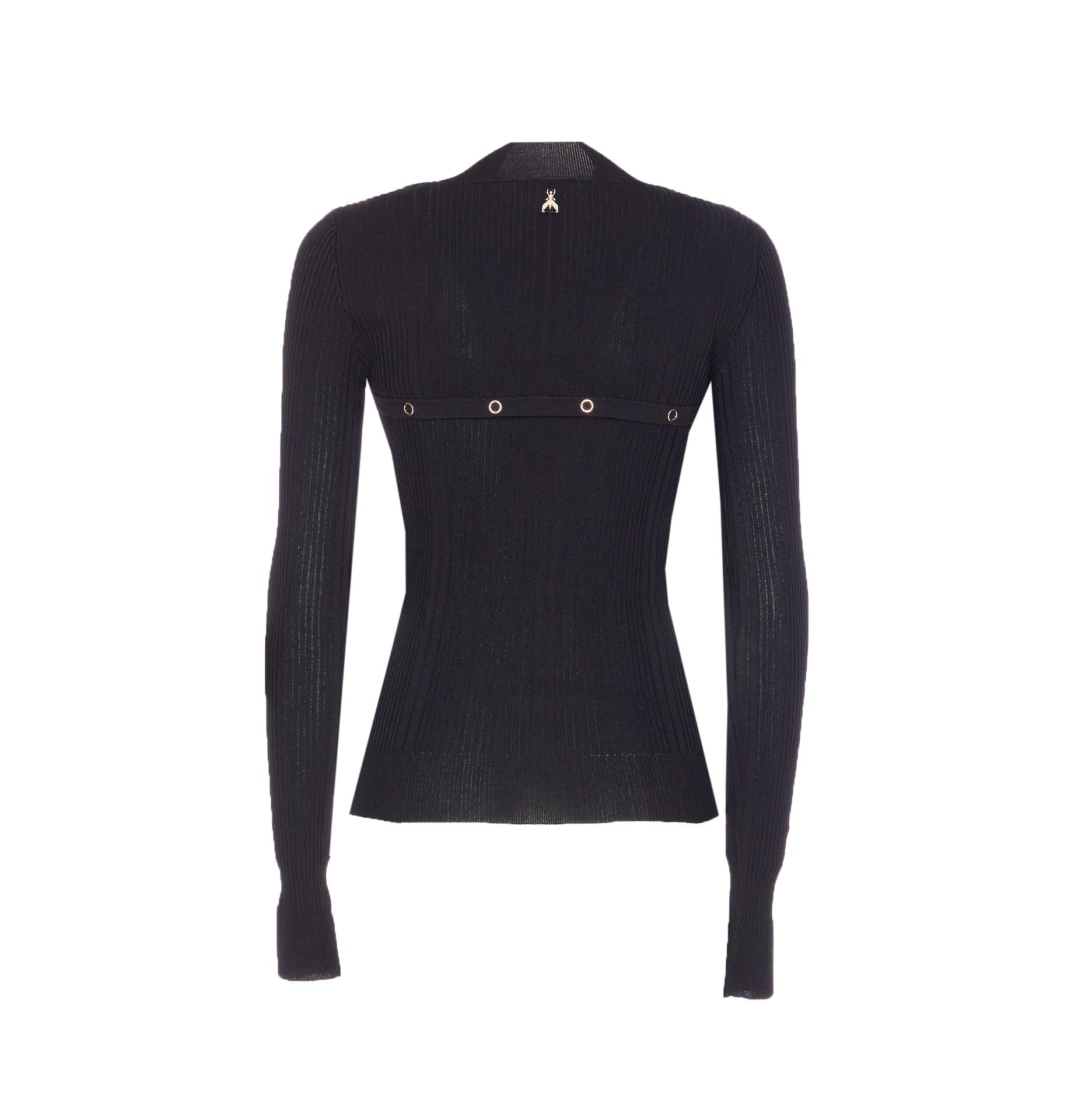 patrizia pepe sweaters blue viscose - women