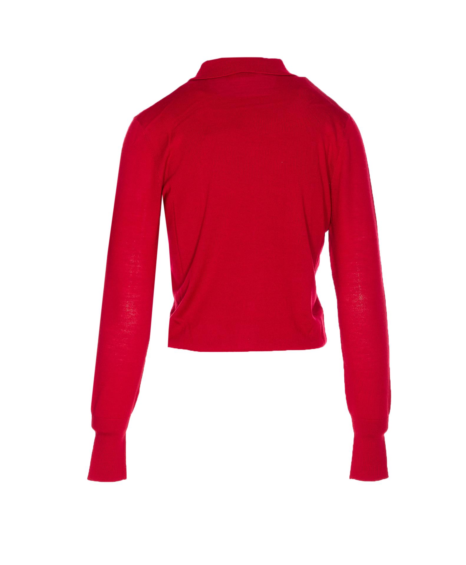 patrizia pepe sweaters red wool - women